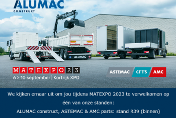 Bezoek ons op  MATEXPO !