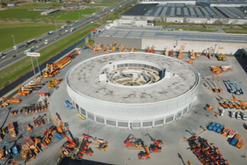 Duurzaam dak voor The Nest: MUTEC werkt mee aan nieuw hoofdkantoor TVH Equipment