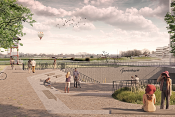 Gaverbeek weer zichtbaar als groene poort tot hippodroom