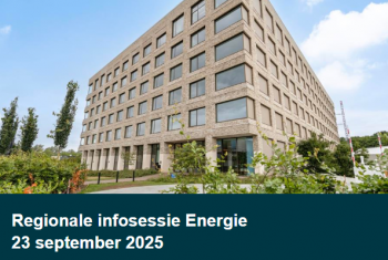 Regionale infosessie Energie op 23 september