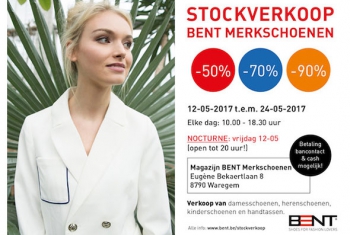 Stockverkoop bij BENT merkschoenen