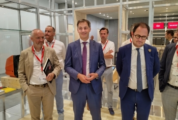 TVH krijgt premier De Croo op bezoek.