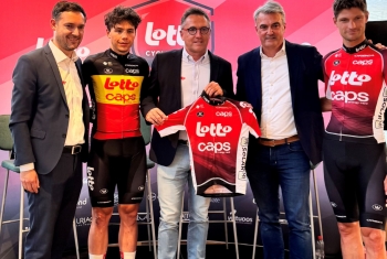 Xavier Dewulf (G&V) voor het 15e jaar op rij in samenwerking met professionele wielerteam Lotto Cycling Team